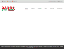 Tablet Screenshot of daros.it